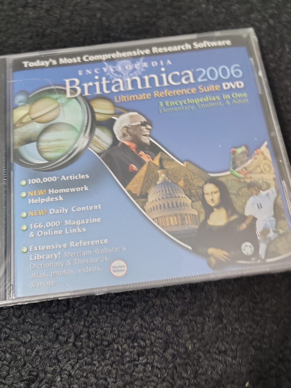Encyclopedia Britannica Reference Ultimate Reference Suite 2006 DVD New Sealed